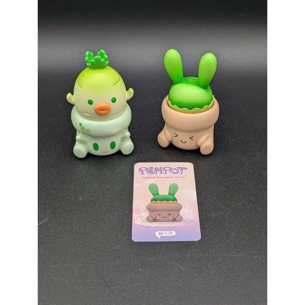 IA Toys Penpot x Pupu Aliens Farm Series Radish & Hugging Succulent Series Vinyl